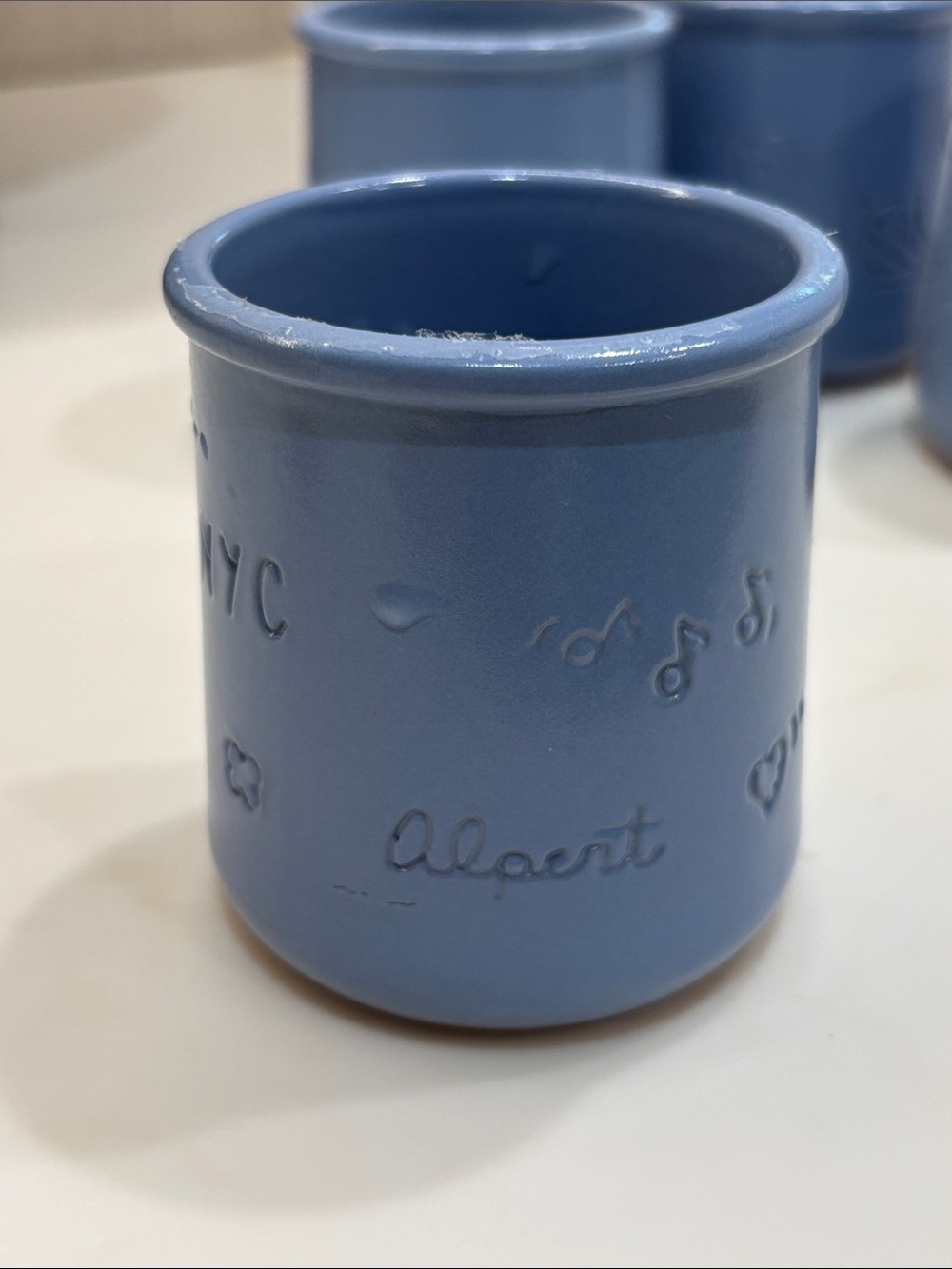 La Fermiere NY Alpert designed yogurt pot